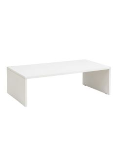 Meadow Field Desktop Monitor Riser - White (synthetic illustration; no displayed measurements)