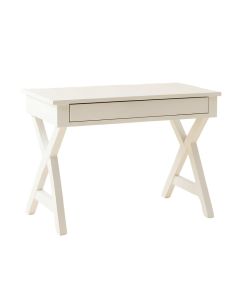Rowan Crest Writing Desk - White