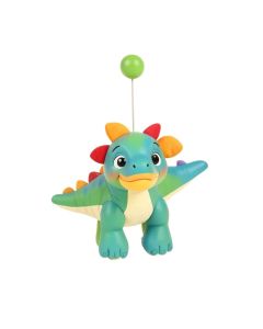 Tweed Dinosaur Musical Crib Mobile