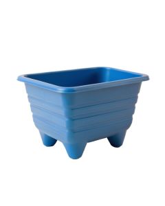 Aspen Branch Empty Raised Planter - Blue (synthetic illustration; no displayed measurements)