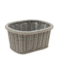 Maple Bridge Empty Storage Basket - Gray