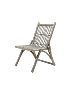 Wren Brook Folding Outdoor Chair - Gray (synthetic illustration; no displayed measurements)