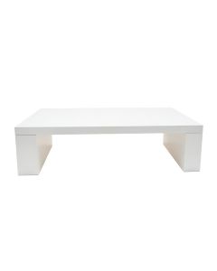 Harbor Branch Desktop Monitor Riser - White