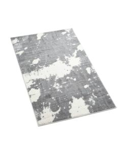 Mittler Grey/White Abstract Rug