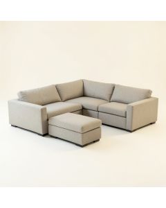 Cleora 89.5 '' Wide Reversible Modular Corner Sectional (synthetic illustration; no displayed measurements)