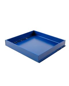 Brook Field Empty Under-Desk Cable Tray - Blue