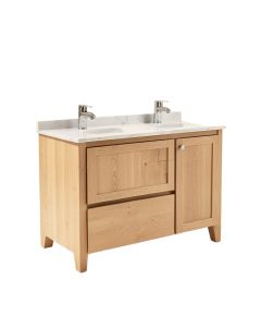 Sheffield 80 '' Double Bathroom Vanity Set (synthetic illustration; no displayed measurements)