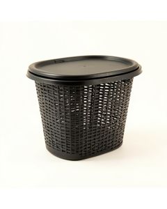 Hazel Crest Laundry Hamper - Black (synthetic illustration; no displayed measurements)