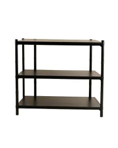 Wren Bridge Empty Seed-Starting Shelving Unit Without Lights - Black (synthetic illustration; no displayed measurements)