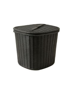 Slate Bridge Laundry Hamper - Black