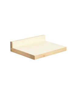Maple Crest Wall-Mounted Cat Perch - Cream (synthetic illustration; no displayed measurements)