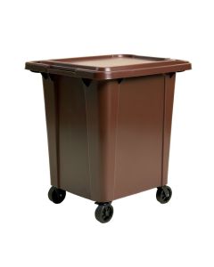 Starplast 88 Gallon Water Resistant Plastic Lockable Deck Box With Wheels