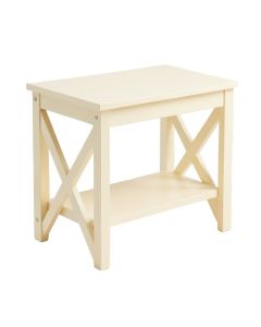 Pine Bend Side Table - Cream (synthetic illustration; no displayed measurements)