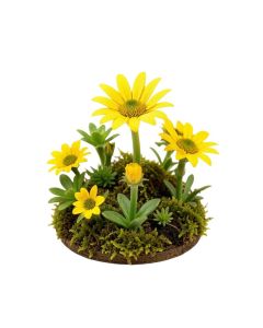 Miniature Solar Flower Shop Fairy Garden