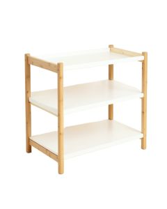 Heath Bluff Empty Countertop Canister Rack - White