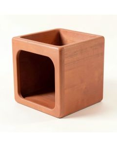 Ridge Arc Empty Furniture-Style Litter Enclosure (synthetic illustration; no displayed measurements)