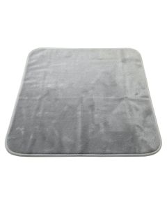 Reed Arc Bath Mat - Gray (synthetic illustration; no displayed measurements)