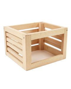 Vale Crossing Empty Furniture-Style Pet Crate - Beige (synthetic illustration; no displayed measurements)