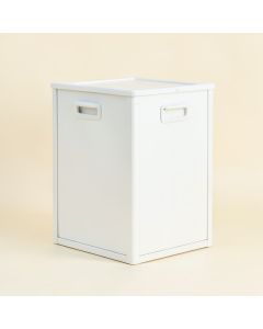 Vale Bend Closed Outdoor Storage Box - White (synthetic illustration; no displayed measurements)
