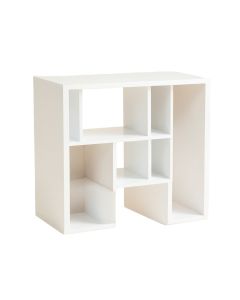 Olive Falls Desktop Shelving Unit - White (synthetic illustration; no displayed measurements)