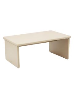 Maple Bluff Desktop Monitor Riser - Beige (synthetic illustration; no displayed measurements)