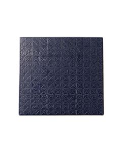 Shore Bridge Uninstalled Square Decorative Tile - Navy