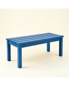 Elm Canyon Indoor Bench - Blue (synthetic illustration; no displayed measurements)