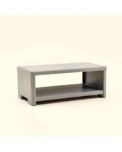 Rowan Bluff Narrow Outdoor Storage Bench - Gray (synthetic illustration; no displayed measurements)