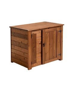 6 Ft. W X 2.5 Ft. D Wooden Horizontal Bike Shed