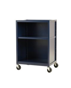 Heath Dale Empty Rolling Workshop Cart - Navy