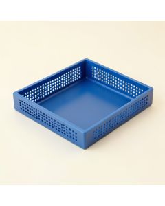 Stone Crest Empty Under-Desk Cable Tray - Blue (synthetic illustration; no displayed measurements)