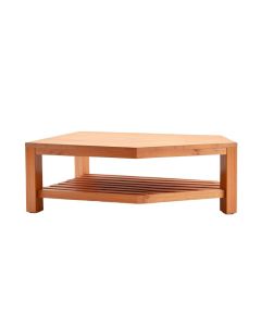 Sage Arc Coffee Table - Terracotta (synthetic illustration; no displayed measurements)