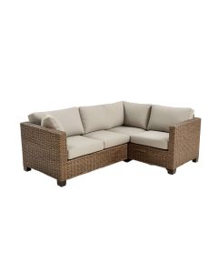 Ducas Patio Sectional With Cushions (synthetic illustration; no displayed measurements)