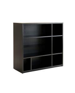 Laurel Branch Freestanding Bookcase - Black