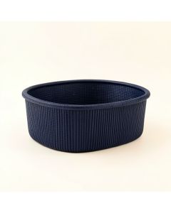 Cliff Crest Empty Storage Basket - Navy (synthetic illustration; no displayed measurements)