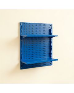 Slate Bridge Empty Wall-Mounted Tool Organizer Panel - Blue (synthetic illustration; no displayed measurements)