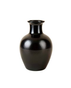 Maple Bend Empty Decorative Vase - Black (synthetic illustration; no displayed measurements)
