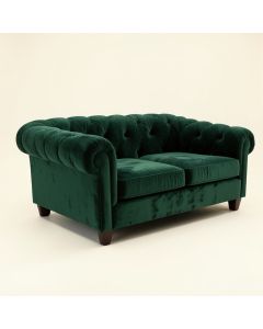 Porter 80 '' Velvet Rolled Arm Chesterfield Sofa (synthetic illustration; no displayed measurements)