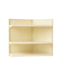 Aspen Dell Empty Wall-Mounted Tool Organizer Panel - Cream (synthetic illustration; no displayed measurements)