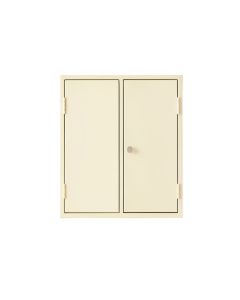 Bay Crest Wall-Mounted Laundry Cabinet - Ivory