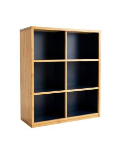 Rowan Crossing Freestanding Bookcase - Navy