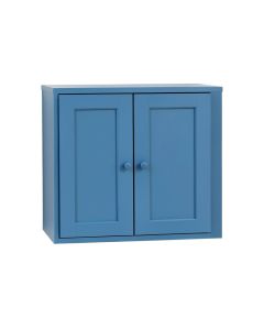 Hazel Branch Wall-Mounted Entry Cabinet - Blue (synthetic illustration; no displayed measurements)