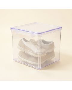 Easy Access Shoe Storage Box (synthetic illustration; no displayed measurements)