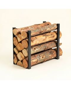Wabansia Log Rack (synthetic illustration; no displayed measurements)