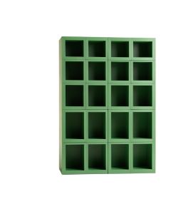 Aspen Brook Empty Vertical Garden Frame - Green (synthetic illustration; no displayed measurements)