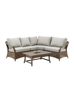 Outdoor 3 Piece Seating Group With Cushions