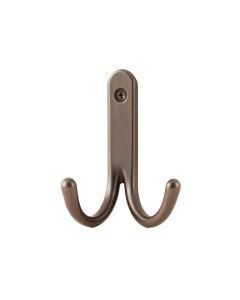 Esquire Double Wall Mounted Robe Hook