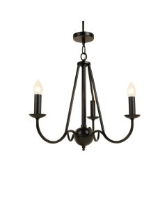 Gusman 5 - Light Candle Style Wagon Wheel Chandelier (synthetic illustration; no displayed measurements)