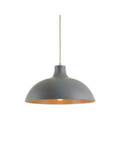 Dune Brook Pendant Light Suspended From One Plain Cable - Gray (synthetic illustration; no displayed measurements)