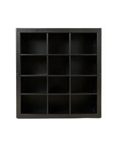 Hazel Bend Empty Mug-Storage Cabinet Insert - Black (synthetic illustration; no displayed measurements)